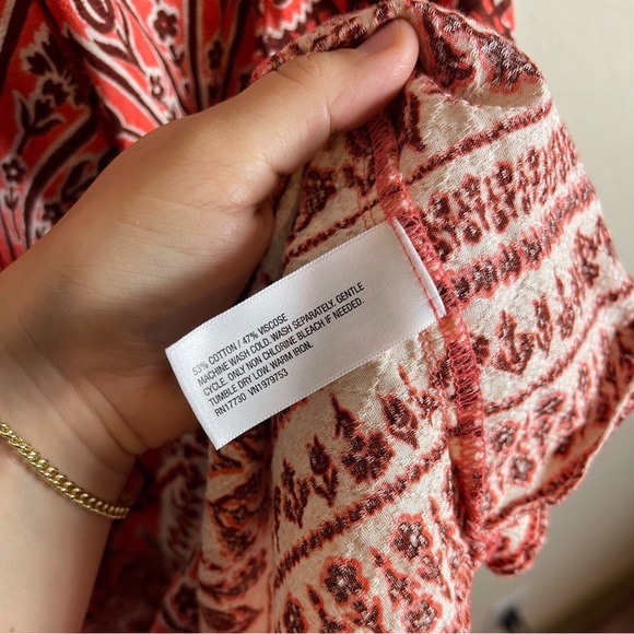 Knox Rose Mini Flutter Sleeve Dress Size Large - Picture 5 of 6